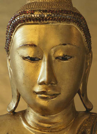 Marcos para cuadros laminas enmarcados, Golden Buddha