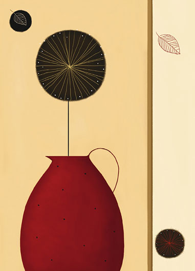 Marcos para cuadros laminas enmarcados, The red pitcher