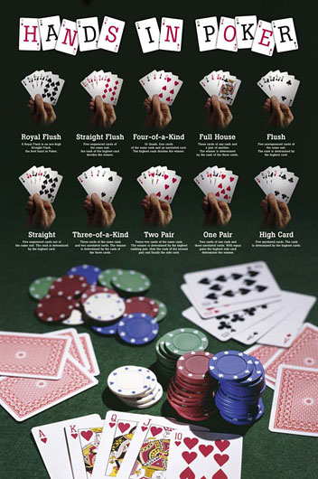 Marcos para cuadros laminas enmarcados, Hands in poker
