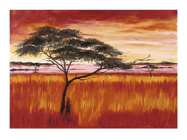 Marcos para cuadros laminas enmarcados, Serengeti Dusk
