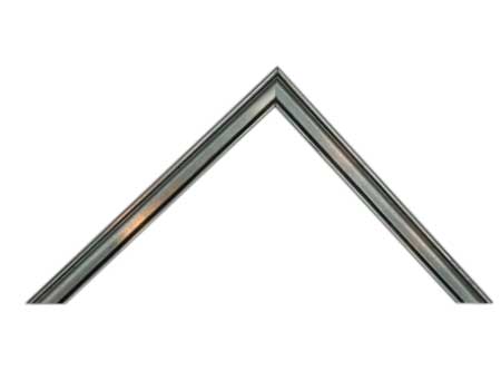 Marcos para cuadros laminas enmarcados, Francesa 18 mm Plata