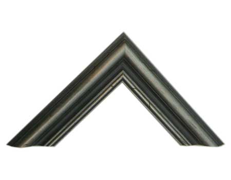 Marcos para cuadros laminas enmarcados, Italiana 65 mm Plata Antigua