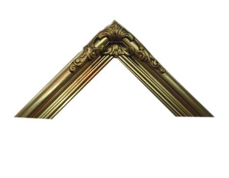 Marcos para cuadros laminas enmarcados, Italiana 65 mm Dorada c/aplique