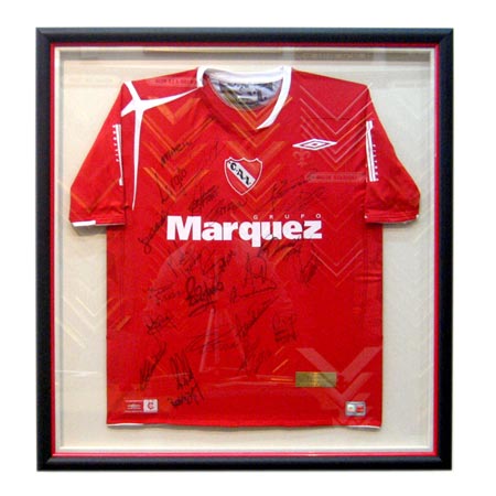Marcos para cuadros laminas enmarcados, Enmarcado Camiseta de Independiente