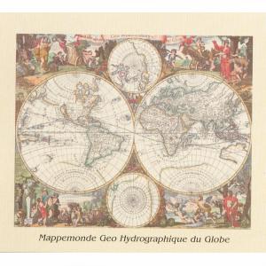 Marcos para cuadros laminas enmarcados, Geo hydrograpique du globe