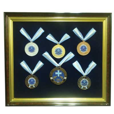 Marcos para cuadros laminas enmarcados, Medallas Tiro Federal