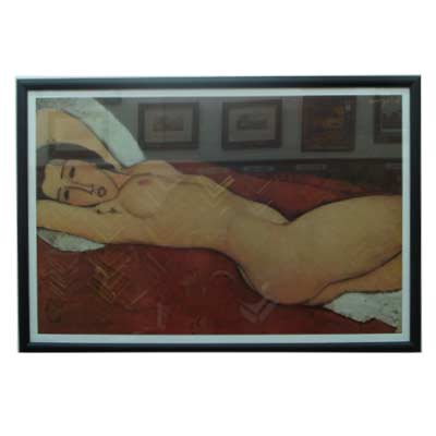 Marcos para cuadros laminas enmarcados, reclining nude