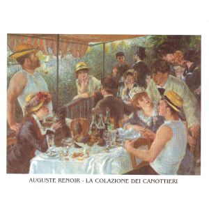 Marcos para cuadros laminas enmarcados, La Colazione dei Canottieri