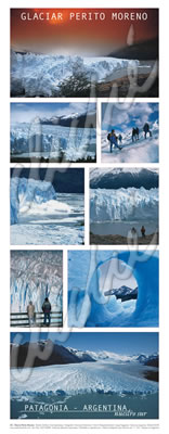 Marcos para cuadros laminas enmarcados, Glaciar Perito Moreno