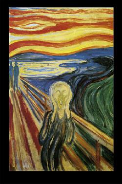Poster - Scream Enmarcado de cuadros