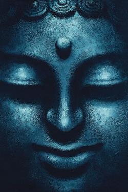 Poster - Blue Buddha Marcos y Cuadros