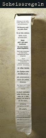 poster - Scheissregein Marcos y Cuadros