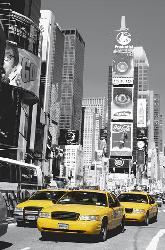 Poster para pared - Time square Enmarcado de cuadros