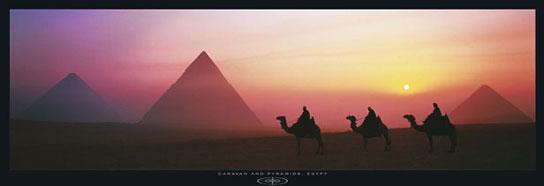 The Great Pyramids, El Giza, Egypt Enmarcado de cuadros