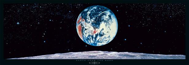 Lamina - Earth from the Moon Marcos y Cuadros