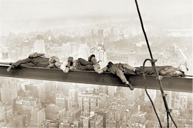 Sleeping above manhattan