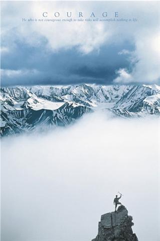 Poster - Courage