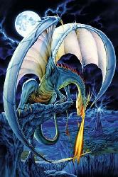 Poster - Dragon causeway Enmarcado de cuadros