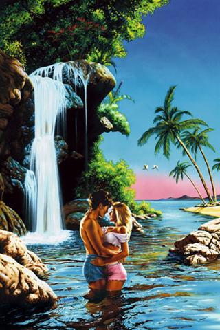 Water Fall Lovers