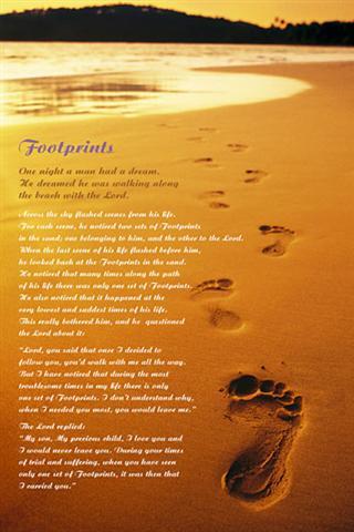 Poster - Foot prints