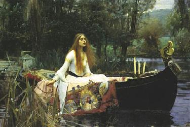 Poster - The lady of shalott Enmarcado de cuadros