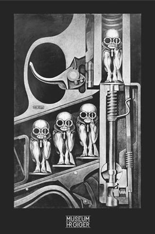 Poster - Birthmachine  