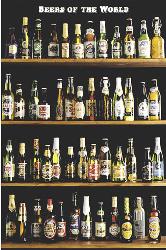 Poster - Beers of the world Enmarcado de laminas