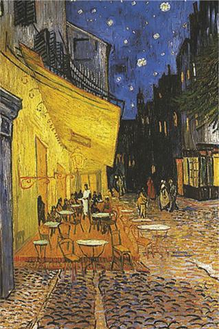 poster - Terraza del cafe