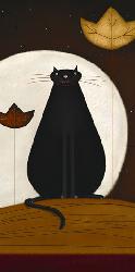 Lamina - Cat and the Moon II Marcos y Cuadros