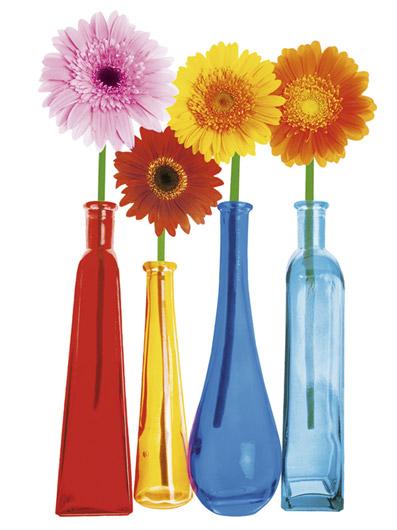 Lamina - Four Gerberas