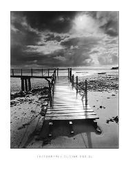 Lamina -  LEmbarcadere, Pointe dAgon Enmarcado de laminas