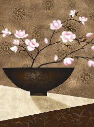 Lamina - Cherry Blossom in Bowl Marcos y Cuadros