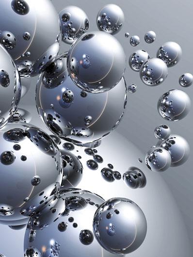 Lamina - Silver Orbs