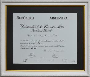 Enmarcado de laminas Taller de enmarcado 01) Diplomas