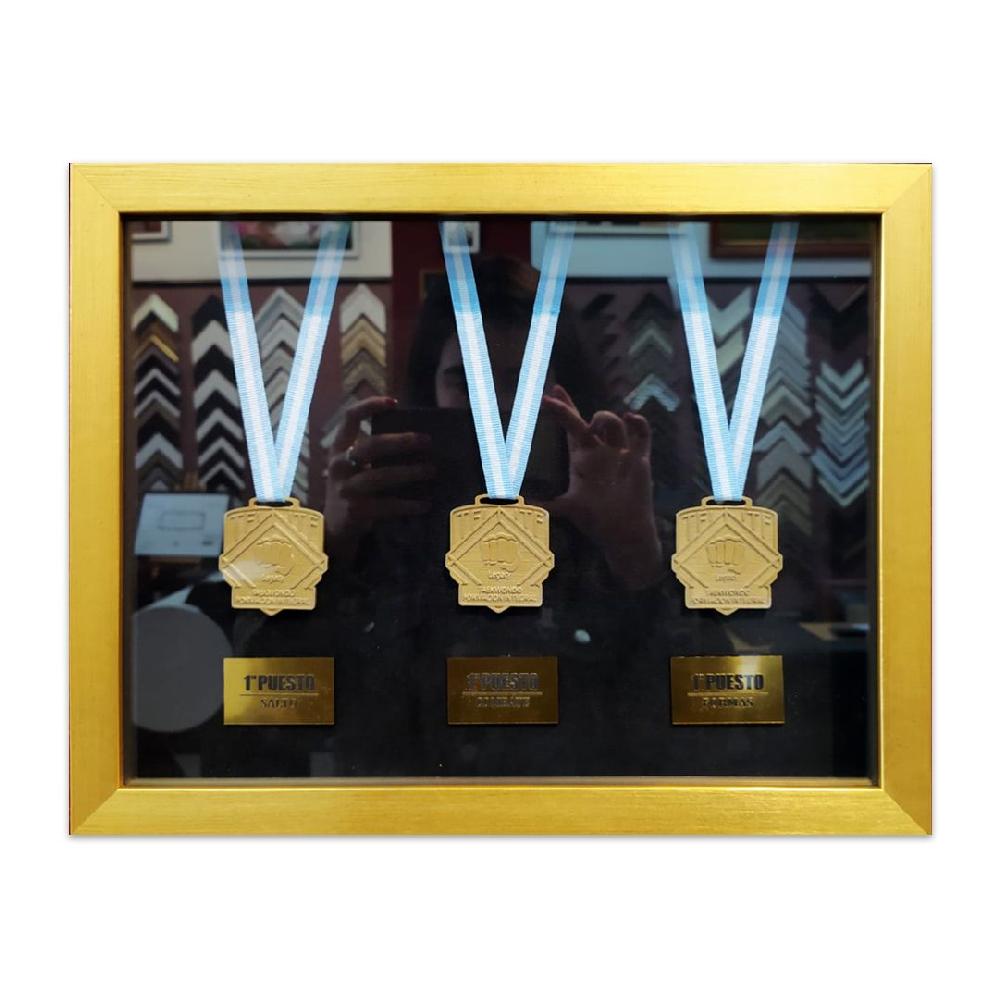 Enmarcado medallas