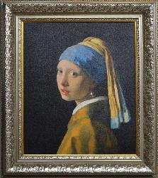 CUADRO LA JOVEN DE LA PERLA VERMEER Enmarcado de cuadros