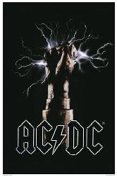 Poster - AC|DC-Fist  Enmarcado de cuadros