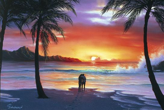 Poster - Sunset love
