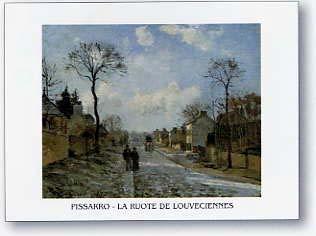 Lamina - La route de louveciennes Marcos y Cuadros