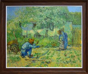 CUADRO PRIMEROS PASOS VAN GOGH Enmarcado de cuadros