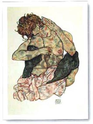 Lamina - Kauernder Madchenakt