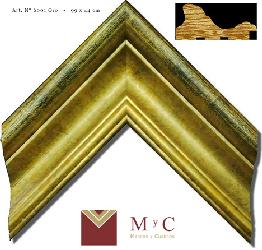 6001 oro Marcos y Cuadros