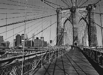 Lamina - Across Brooklyn Bridge  Enmarcado de cuadros