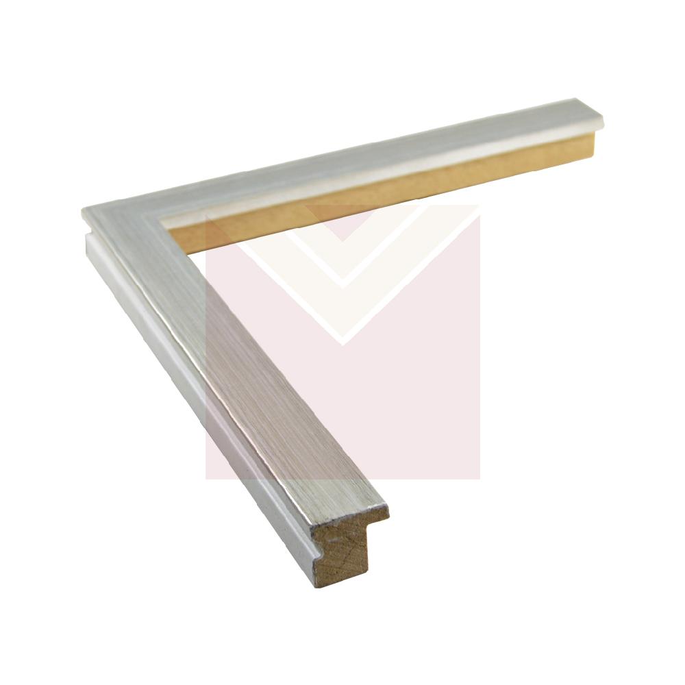 CHATA 20X20 ZETA S PLATA-BLANCO          