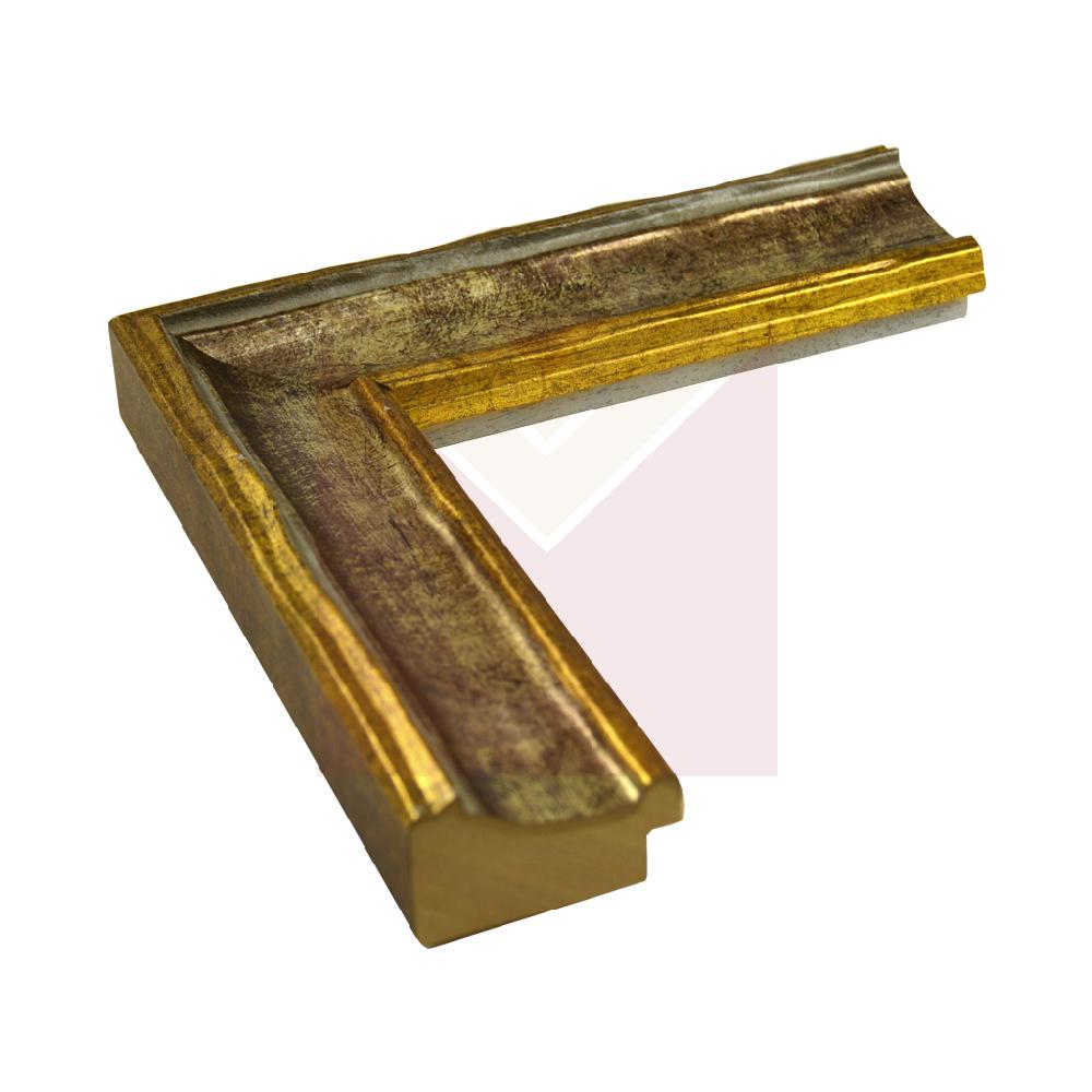 MARTELLATO ORO-PLATA 45X25  mm            