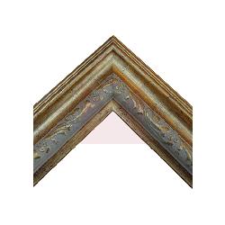 BATEA LABRADA INVERTIDA 100 X 44 DORADA   Enmarcado de cuadros