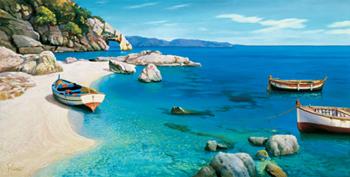 Lamina - Caletta mediterranea  Enmarcado de laminas