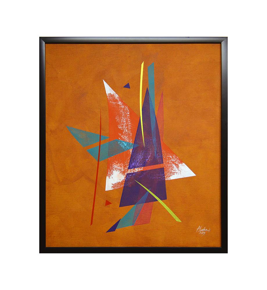 Abstracto Naranja