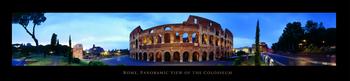 Lamina - Rome, Panoramic View of the Colosseum Enmarcado de cuadros