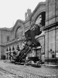 Lamina - Gare Montparnasse, Paris, 1895 Marcos y Cuadros